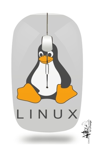 Souris flockée à l’image de Linux